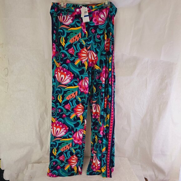 Trina Turk cover up Kimono OSFM & Pants XL stretch Lux & Fun NWT Reg. $314 - Picture 4 of 9